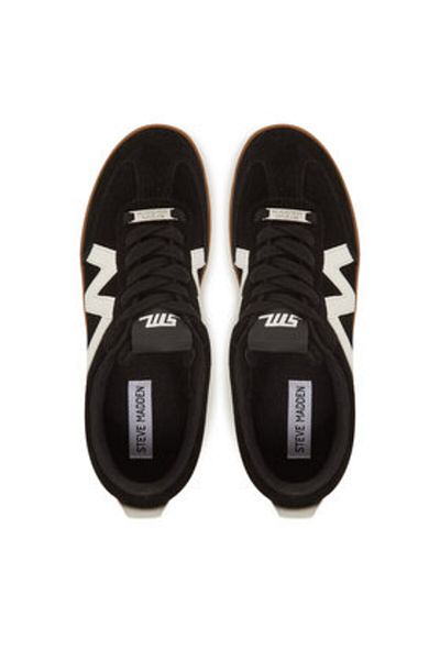 Steve Madden Women's Sneakers black STEVE MADDEN-SM11003179 015 BLACK SUEDE