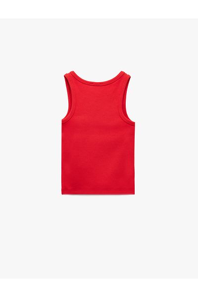 Koton Cotton Crew Neck Sleeveless Camisole Basic Undershirt