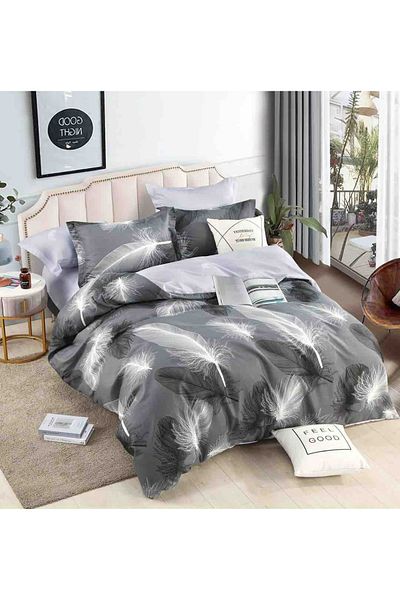 CHIRASO CHIRASO FINET 4-Piece Bedding Set, 1 Person, Fitted Sheet 155x230 cm, Cheerful and Colorful Print