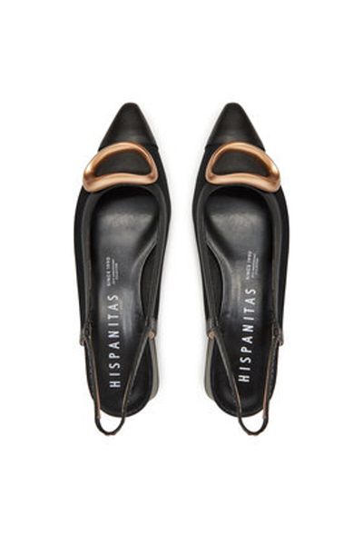 Hispanitas Sandale damă negre HISPANITAS-HV253955 C002 SOHO-V25 BLACK MESH-V25 BLACK