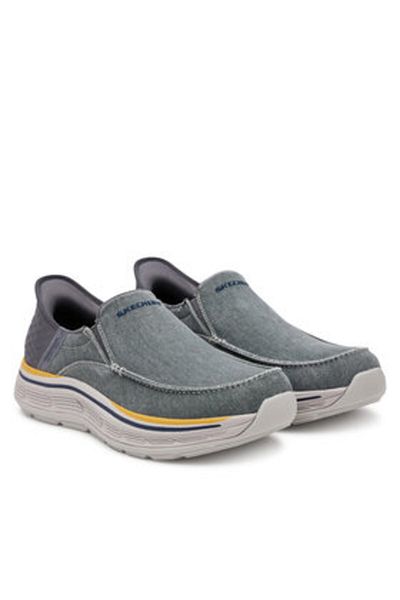 SKECHERS Men's Half Shoes gray SKECHERS-204839 CHAR