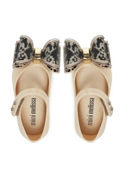 Melissa Balerini bej pentru fete MELISSA-M 35967 BC925 BEJ/NEGRU