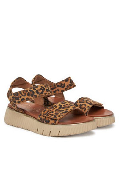 Tamaris Women's Sandals brown TAMARIS COMFORT-8-88720-44 903 LEOPARD
