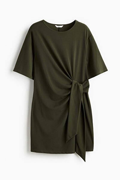 H&M Düğüm Detaylı Elbise