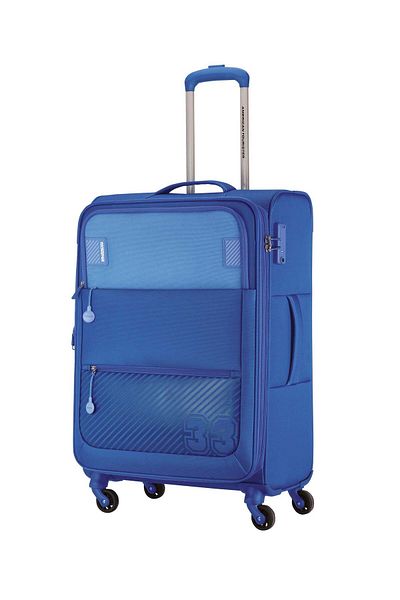 American Tourister Majoris 70cm Soft-Sided Luggage with TSA Lock – Blue