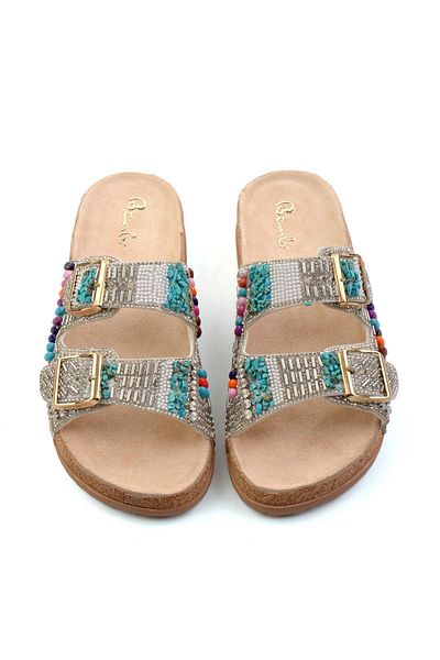 Bambi White Women's Slippers K04678080687