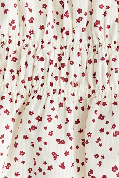 H&M Büzgülü ve Pamuklu Bluz