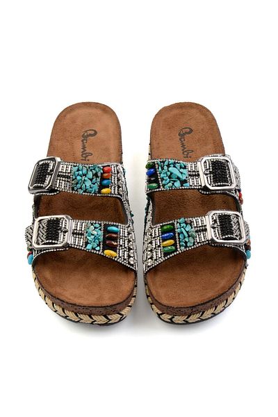 Bambi Black Women's Slippers K04784010087