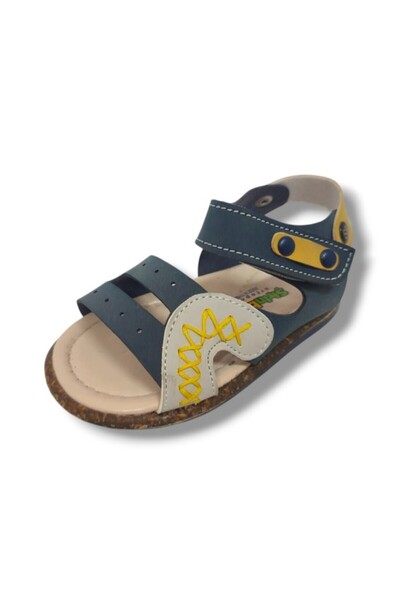 ŞİRİNGENÇ Şirinbebe 1619-20 Ανατομικά Σανδάλια Αγοριών με Αυτοκόλλητο Velcro,...