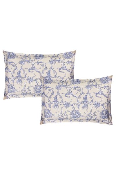 Levore Livory 8-Piece Comforter Set 100% Cotton Soft Floral Reversible Double Duvet System Heavy Fill Evelyne-044