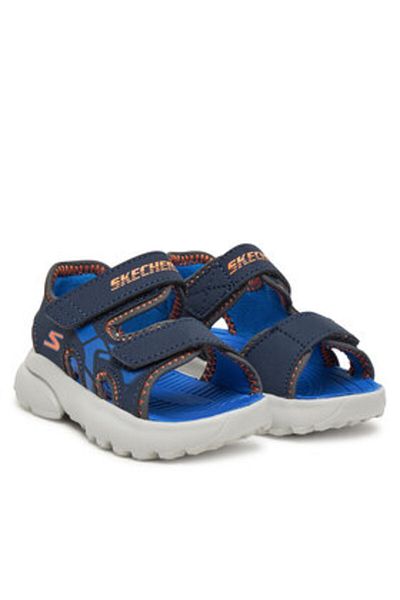 SKECHERS Sandale albastre pentru băieți SKECHERS-406513N NVBL