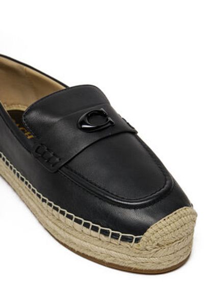 Coach Women's Espadrilles Black COACH-CR045 BLK BLACK