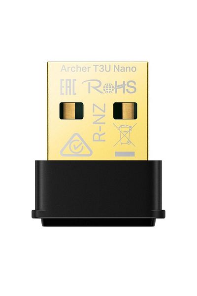 TP-LINK Adaptor Wireless TP-Link Archer T3U Nano, AC1300, Dual-Band, MU-MIMO, Design nano