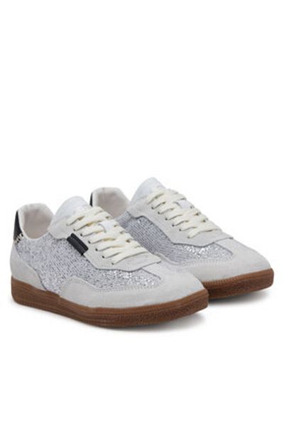 Steve Madden Teniși argintii pentru femei STEVE MADDEN-SM11003419 BES BEJ/ARGENTII