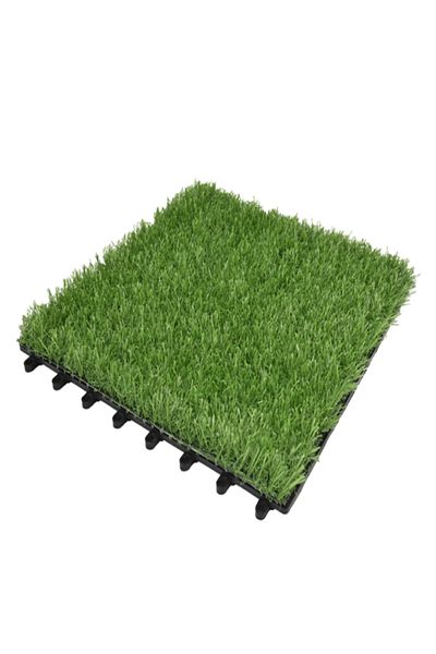 SERENE Durable and Realistic Looking Maintenance Free Artificial Grass Tile