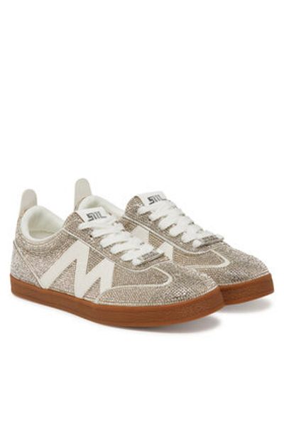 Steve Madden Teniși argintii pentru femei STEVE MADDEN-SM11003778 751 SILVER