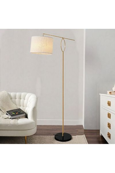 Ebticar Long golden lampshade
