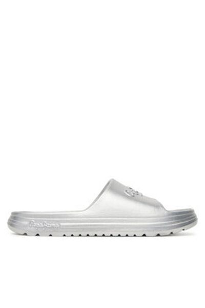 Pepe Jeans Șlapi argintii pentru femei PEPE JEANS-PLS70165 934SILVER