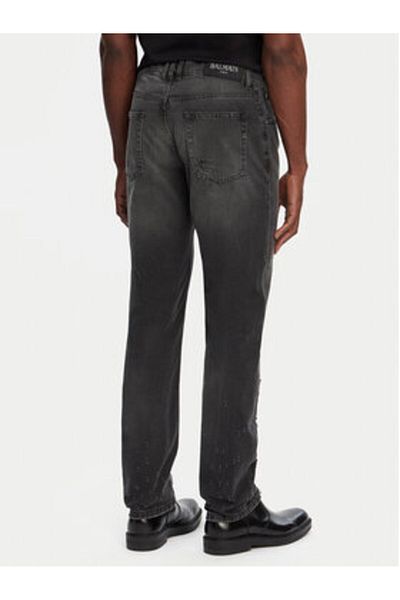 BALMAIN Men's Jeans gray BALMAIN-DH1MI043DE68 0PC