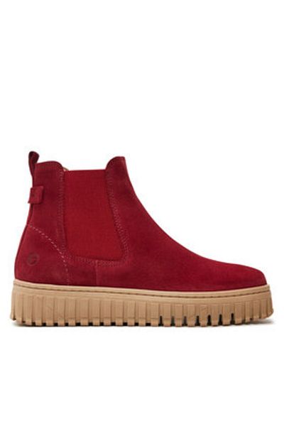 Tamaris Women's Chelsea boots red TAMARIS-1-25405-43 549