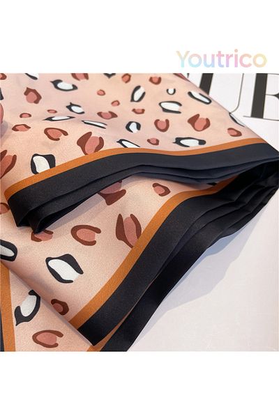 Youtrico Long silk scarves,Headbands,Artistic patterns,147cm