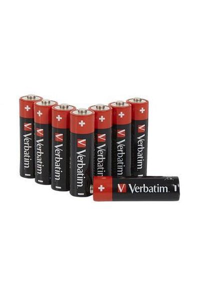 Verbatim Verbatim 49502 Alkaline Batteries, AAA, 8 pcs