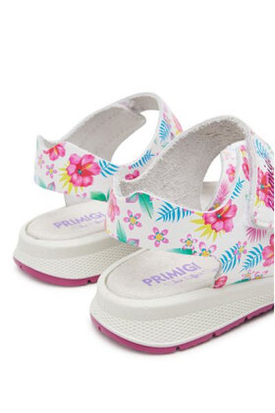 Primigi Sandale pentru fete albe PRIMIGI-7870777 M B.CO-FUCSIA