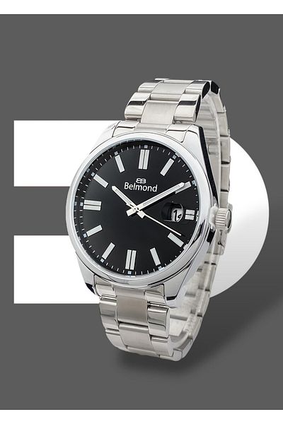 Belmond 5 Atm Waterproof Steel Cord Men's Wristwatch