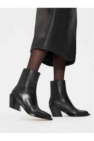 Coach Women's Ankle boots black COACH-CN136 BLK BLACK