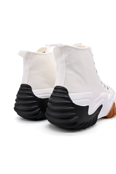 Tmall Tenisi inalti de dama, cu talpa flatform,1269,Alb