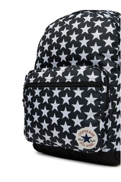 converse converse Boy, Girl, Unisex Child Backpack black CONVERSE-10019901-A49 CONVERSE BLACK AND WHITE STARS