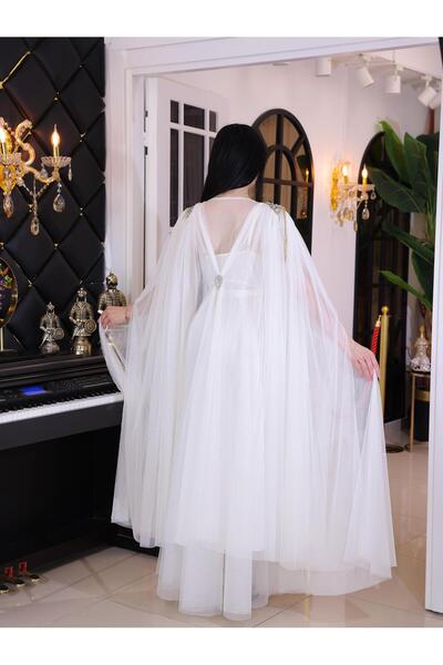 Limas lingerie طقم رداء طويل مكون من قطعتين مع تفاصيل حجرية