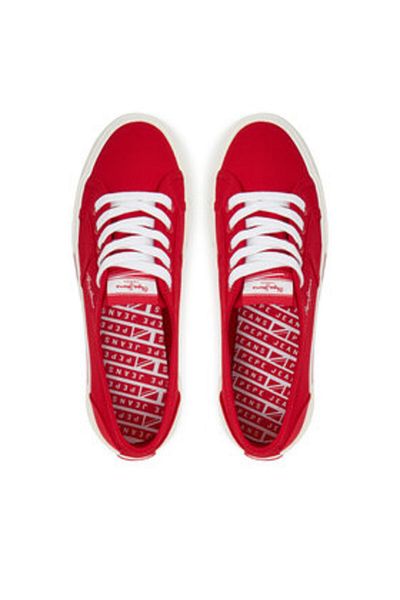 Pepe Jeans Teniși roșii pentru femei PEPE JEANS-PLS31287 255RED
