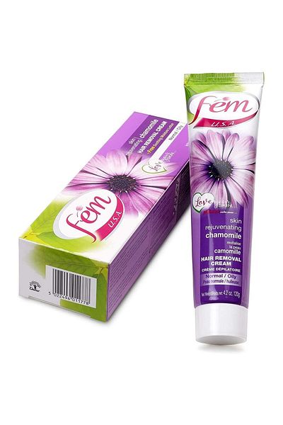 Fem USA Hair Removal Cream with Rejuvenating Chamomile
