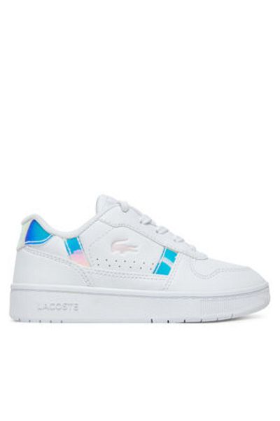 Lacoste Teniși albi pentru fete LACOSTE-748SUC0005 1Y9 WHT/LT PNK