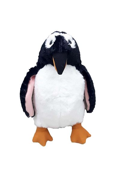 MY FRİEND TOYS My Friend Toy Plush Standing Black Penguin 30 cm