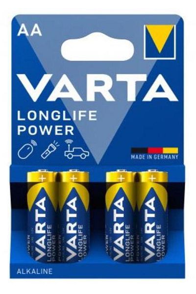 Varta Set of 4 alkaline batteries Varta High Energy LR06, AA blister, Long Life Power