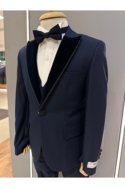 cemden Erkek Çocuk Lacivert  Takım Elbise