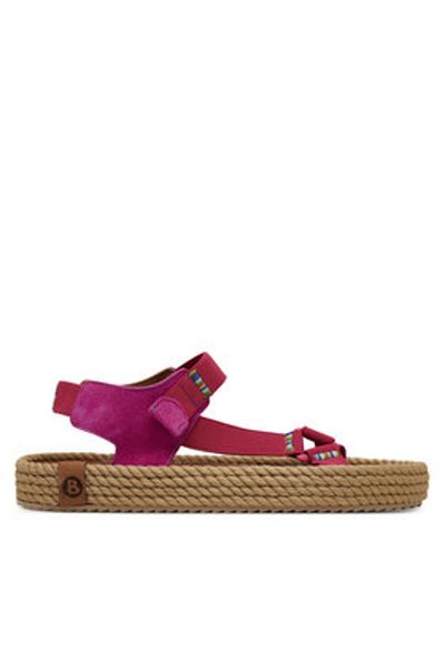Bohonomad Sandale roz pentru femei BOHONOMAD-NEV.12-L9957 VIOLET