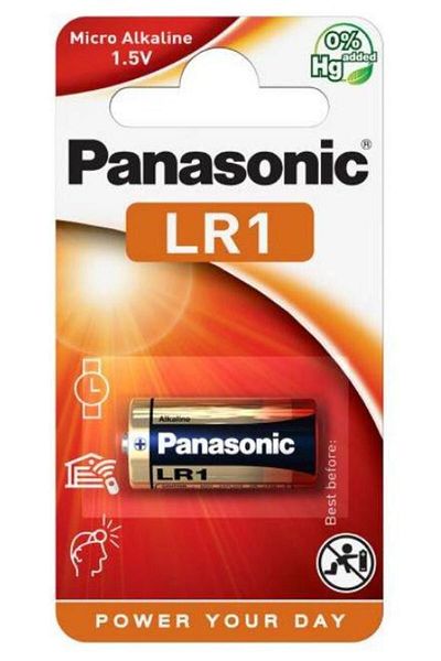 PANASONIC Panasonic LR1 battery, 1.5V