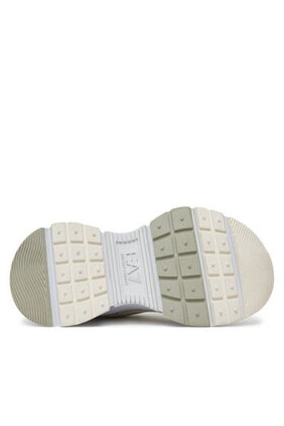 EA7 Emporio Armani Teniși de damă albi EA7 EMPORIO ARMANI-X8X236 XK424 R950 OFF WHT+SILV.BIRCH