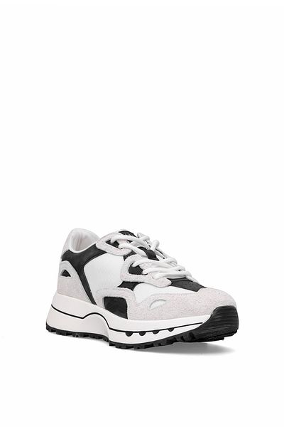 Lufian 112230268 Graham Men's Genuine Leather Classic Sneaker Stone
