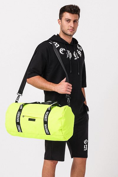 Machinist Cylinder Neon Sports Bag