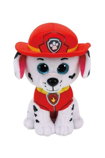 Toy Box Treasures Paw Patrol Marshall Red and White Stuffed Toy 19cm