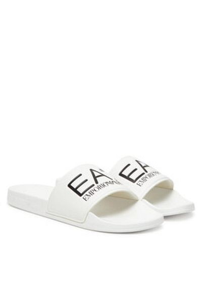 EA7 Emporio Armani Men's Flip-flops white EA7 EMPORIO ARMANI-7X000108 AF15118 U0001 BRIGHT WHITE