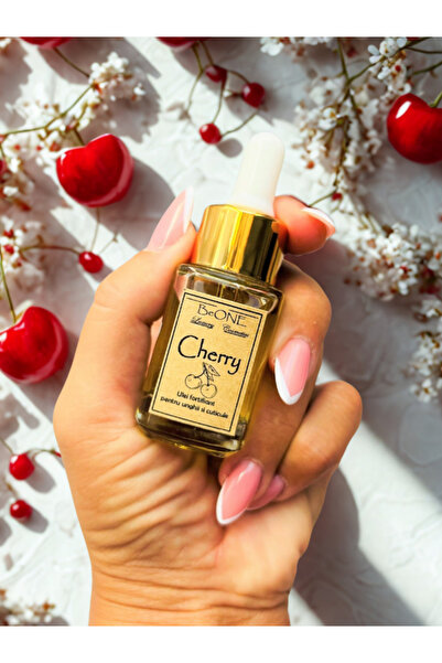 BeOne Cosmetics Cherry - strengthening oil for nails and cuticles, 100% natural, cherry flavor