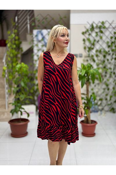Punta Otantik Ml16036 Viscose Milano Dress