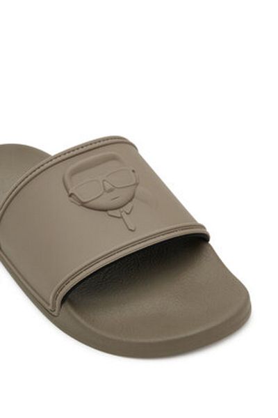 Karl Lagerfeld Men's Flip-flops gray KARL LAGERFELD-KL70009A VKK COMBAT RUBBER