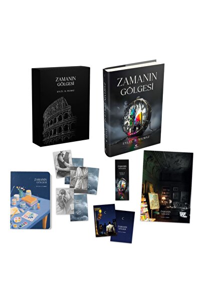 Pukka yayınları KUTULU ZAMANIN GÖLGESİ CİLTLİ DEFTERLİ—EYLÜL B.YILMAZ