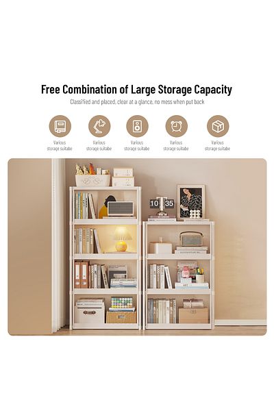 EqiEch 3 - Tier Collectibles Display Cabinet with Flip-Up Transparent Doors, Large Storage & Strong Load